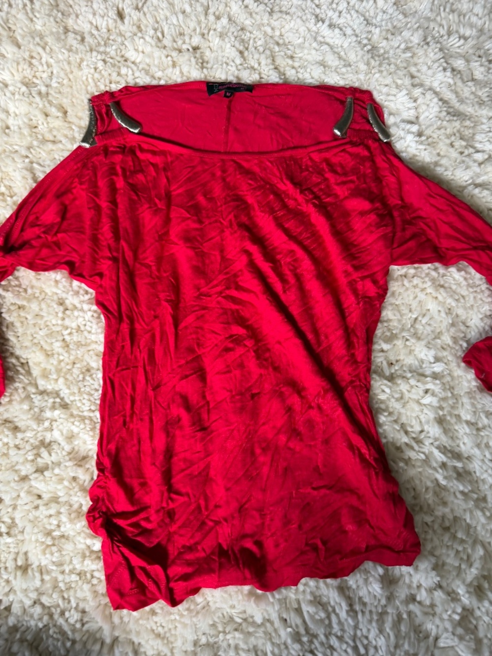 Bold Annabelle vintage y2k 2000s women’s Red Women's Scoop Neck Tank Top tank to